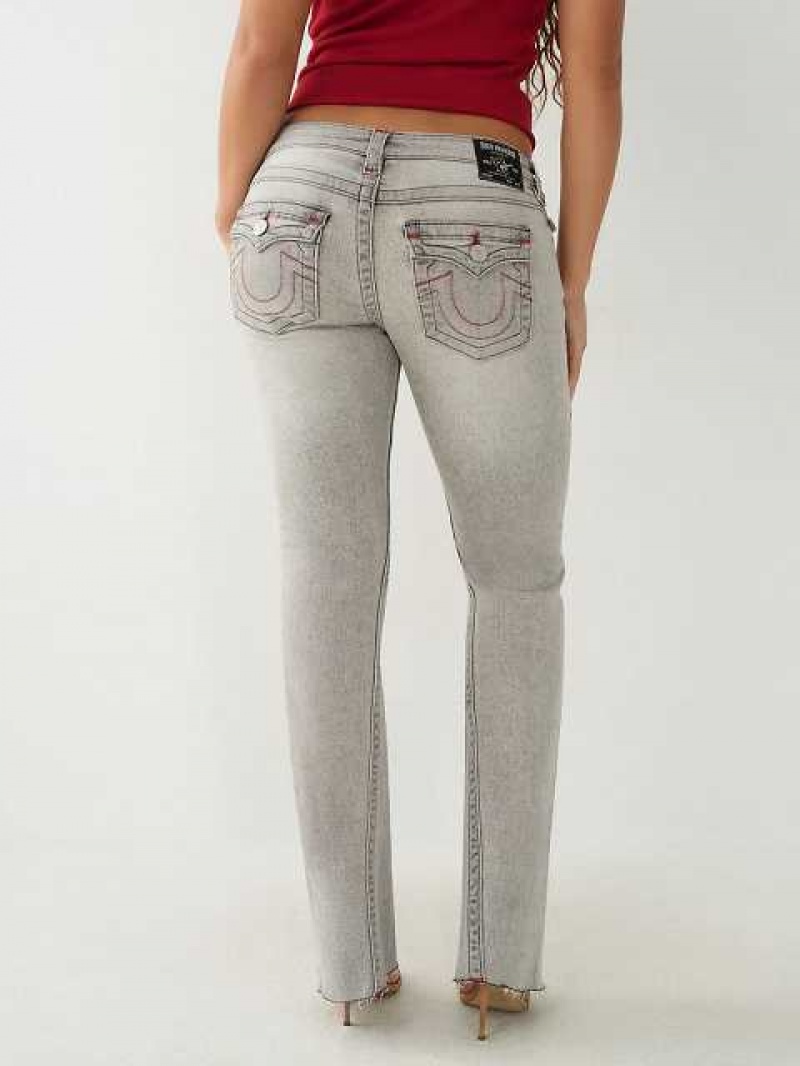 True Religion Joey Low Rise Utsvängda Jeans Dam Cosmic Dust | ITA213986