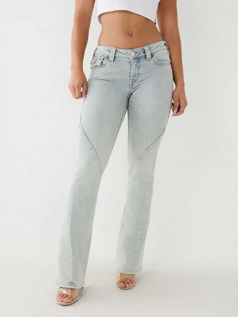 True Religion Joey Lr Seaming Utsvängda Jeans Dam Ljustvätt | DKT836941