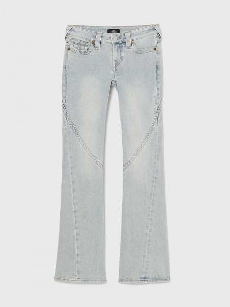 True Religion Joey Lr Seaming Utsvängda Jeans Dam Ljustvätt | DKT836941