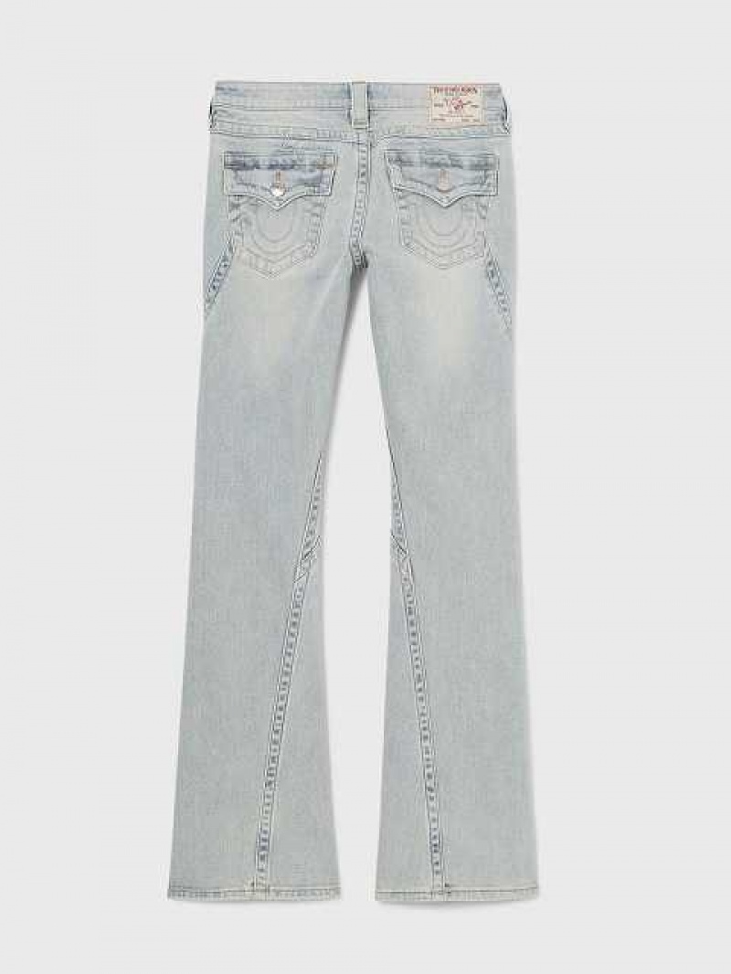 True Religion Joey Lr Seaming Utsvängda Jeans Dam Ljustvätt | DKT836941