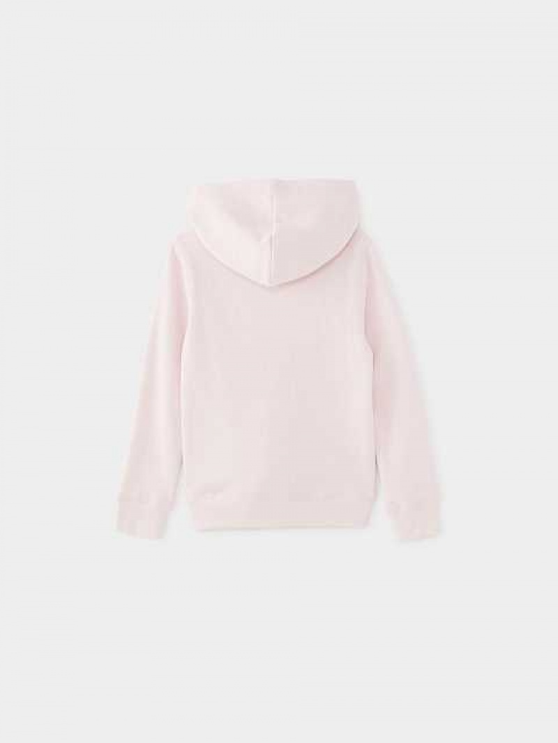 True Religion Logo Hoodie Barn Rosa | SUZ061354