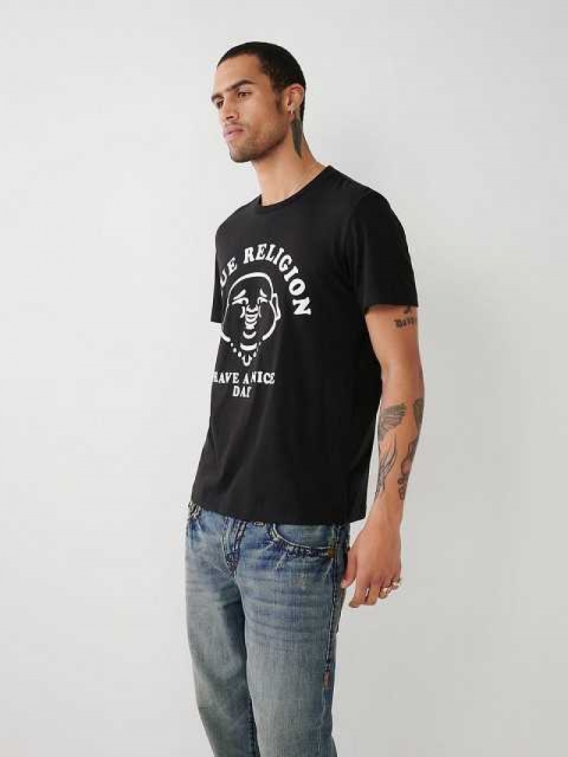 True Religion Nice Day T-shirt Herr Svarta | YNP135462