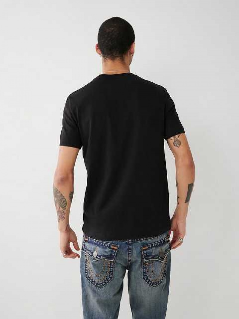 True Religion Nice Day T-shirt Herr Svarta | YNP135462