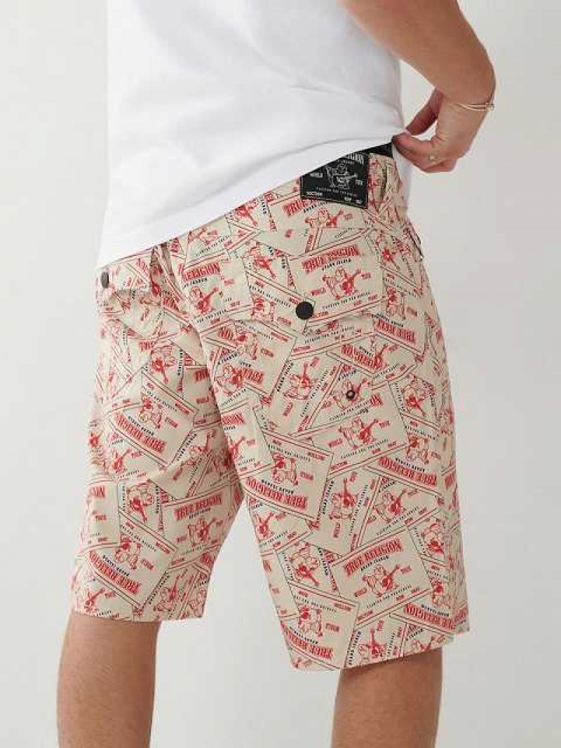 True Religion Ricky Board Shorts Herr Blommiga | HBY431857