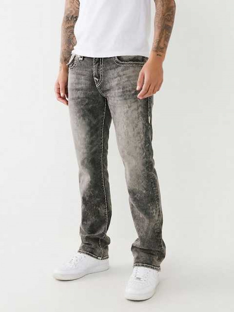 True Religion Ricky Faded Straight Jeans Herr Tvätt | VXS279180