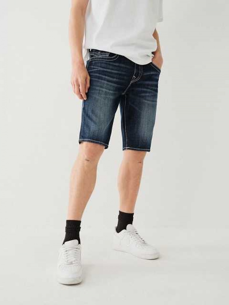 True Religion Ricky Hetero Shorts Herr Blå | QMN713806