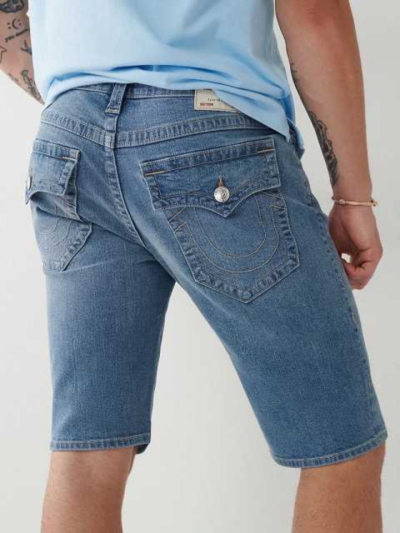 True Religion Ricky Hetero Shorts Herr Blå | ZHY408936