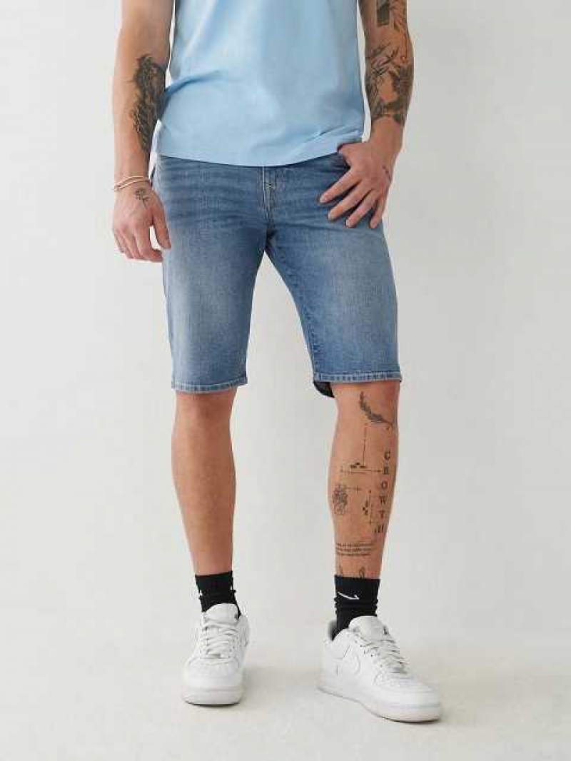 True Religion Ricky Hetero Shorts Herr Blå | ZHY408936