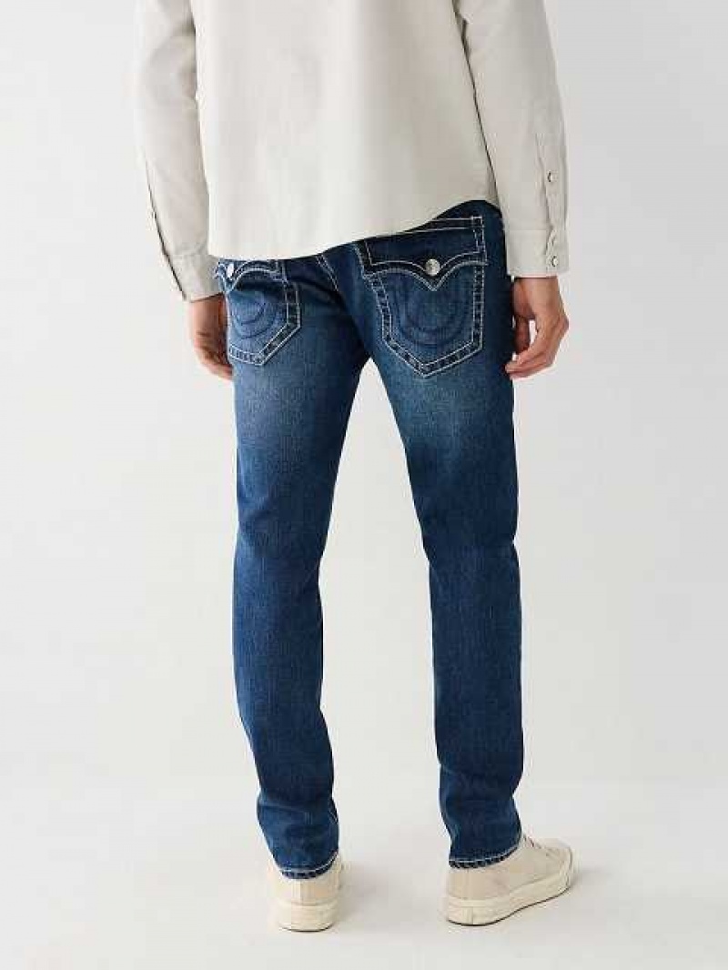 True Religion Rocco Big T Stitch Skinny Jeans Herr Mörktvätt | IZA384056