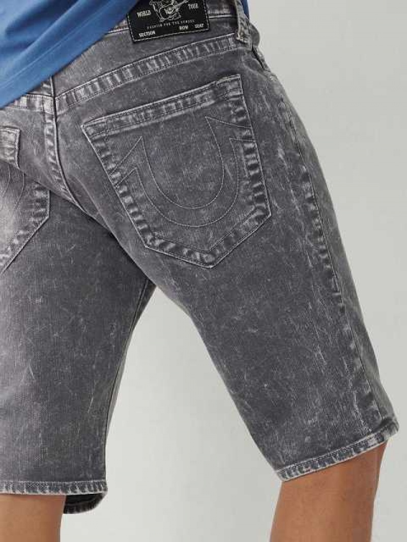 True Religion Rocco Mager Shorts Herr Grå | YZB972563