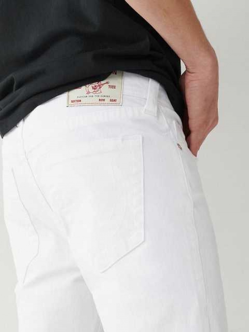 True Religion Rocco Mager Shorts Herr Vita | CXM240716