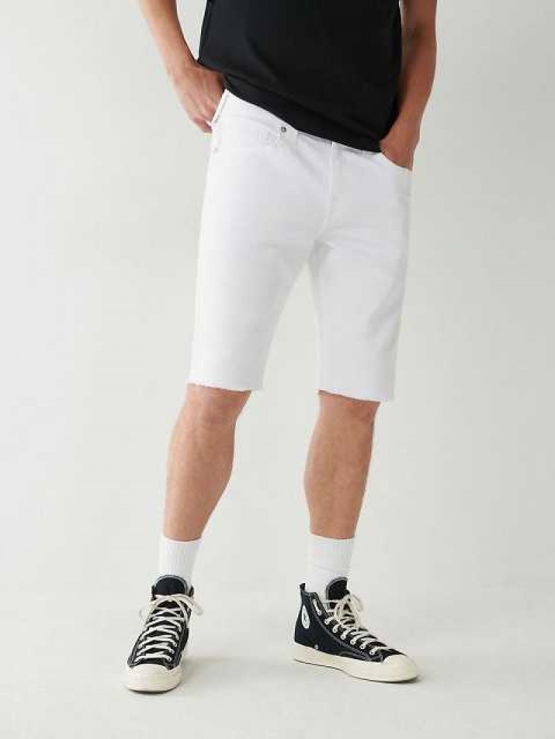 True Religion Rocco Mager Shorts Herr Vita | CXM240716