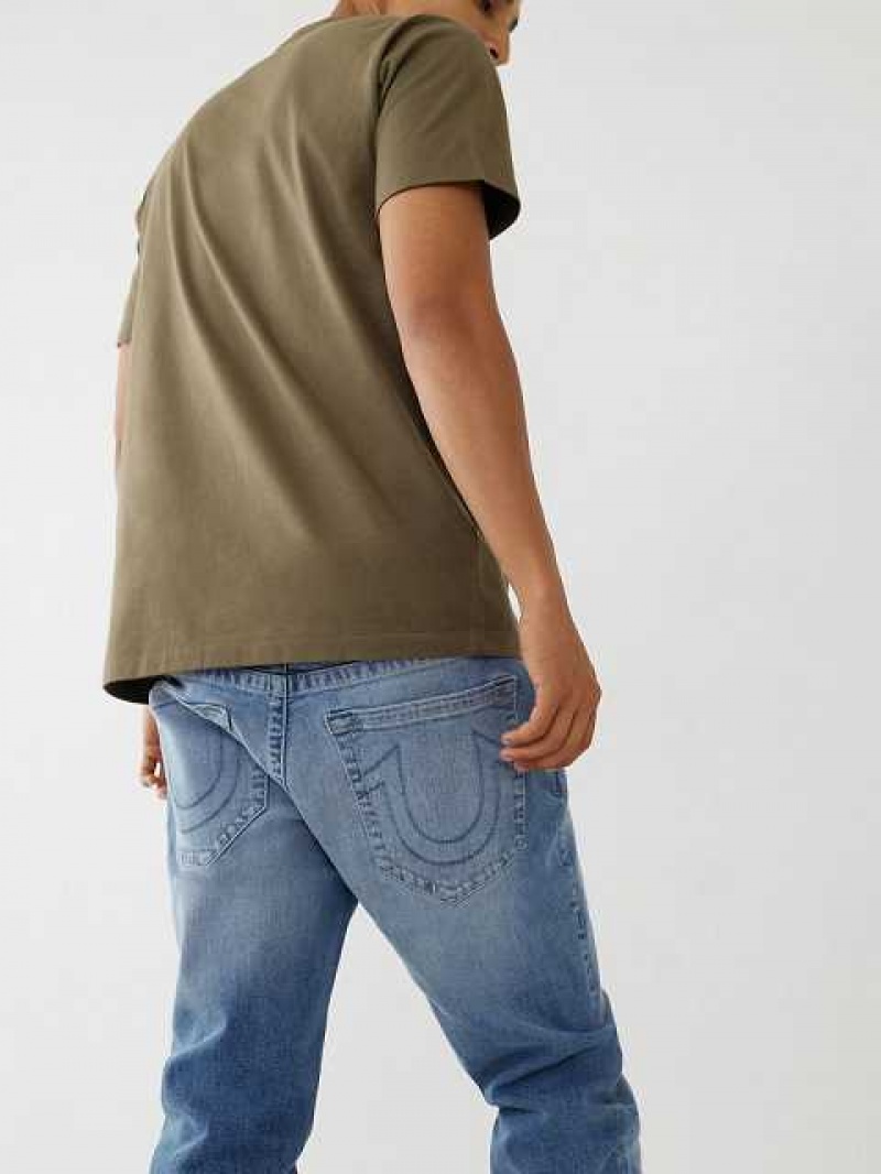 True Religion Rocco Skinny Jeans Herr Blå | VQU480759