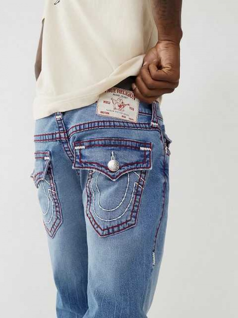 True Religion Rocco Skinny Jeans Herr Ljusblå | WJG640312