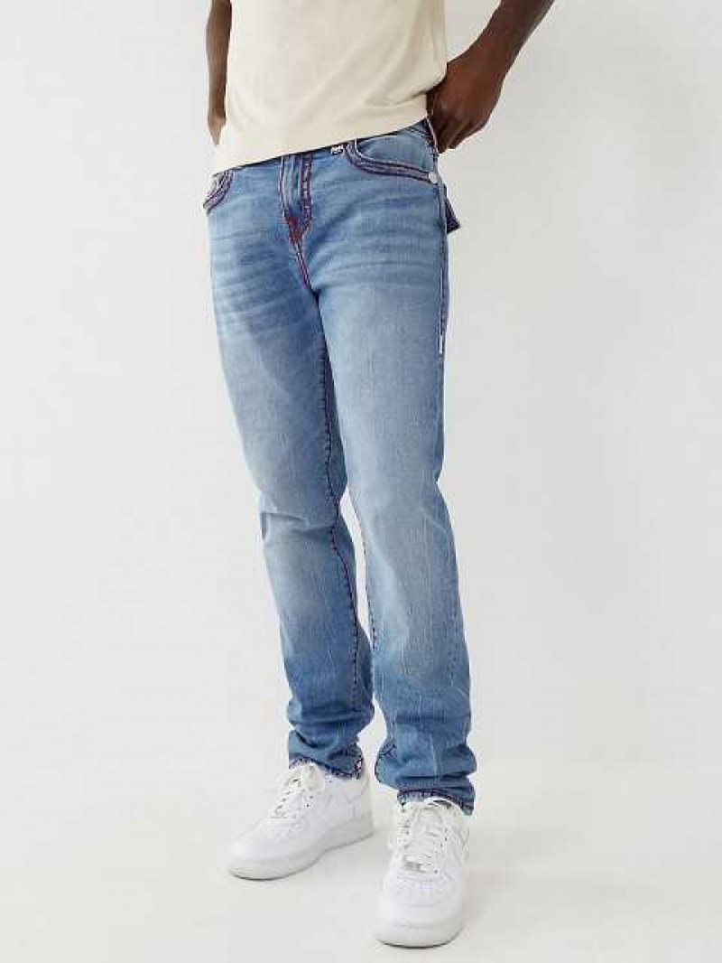 True Religion Rocco Skinny Jeans Herr Ljusblå | WJG640312