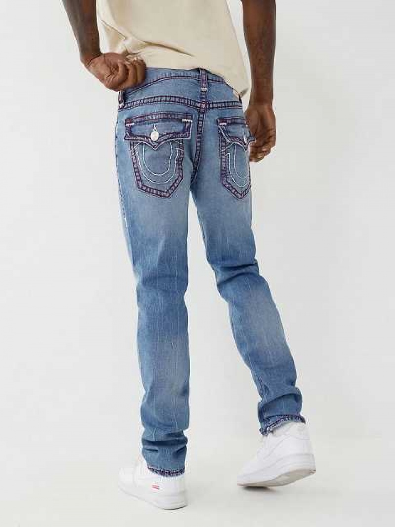 True Religion Rocco Skinny Jeans Herr Ljusblå | WJG640312