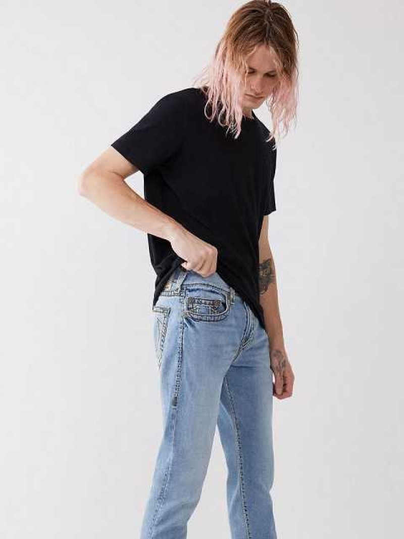 True Religion Rocco Skinny Jeans Herr Ljusblå | MFH032981