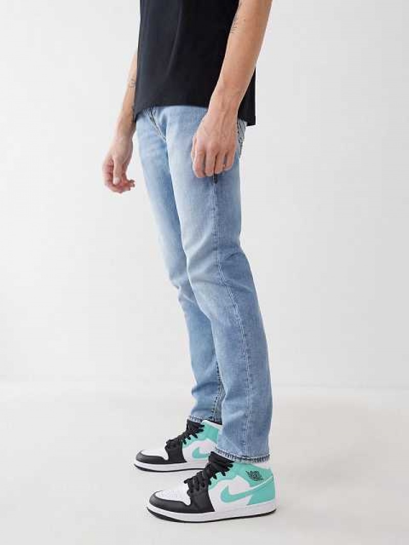 True Religion Rocco Skinny Jeans Herr Ljusblå | MFH032981