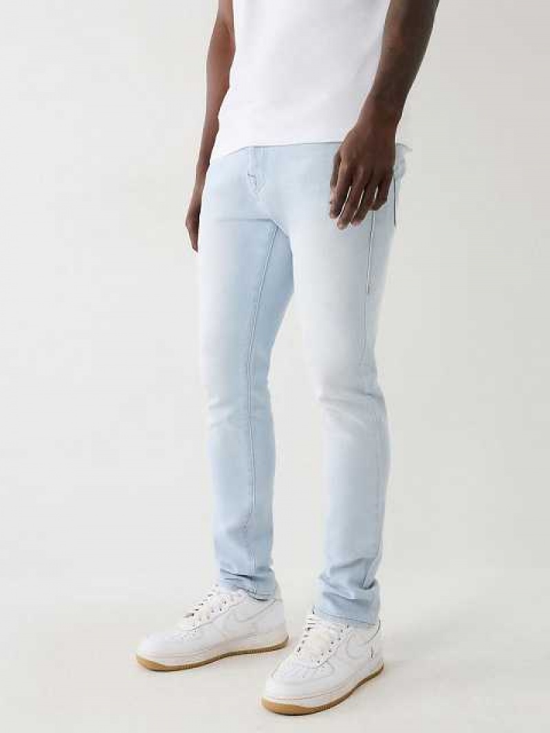 True Religion Rocco Skinny Jeans Herr Ljusblå | YFC946210