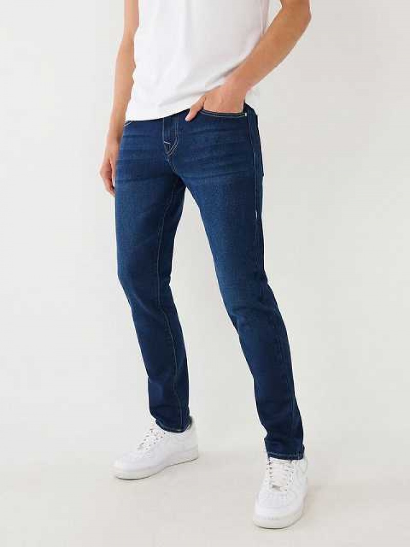 True Religion Rocco Skinny Jeans Herr Marinblå | LPT194278