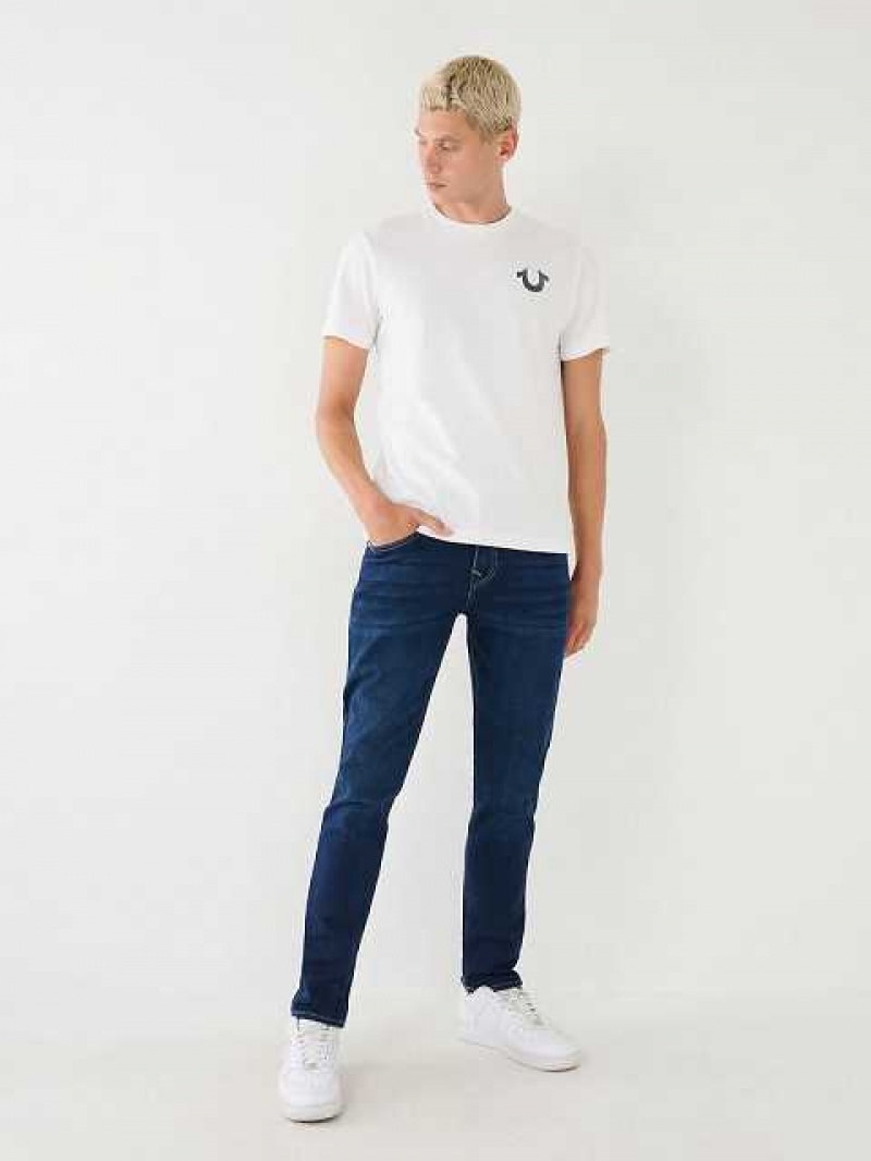 True Religion Rocco Skinny Jeans Herr Marinblå | LPT194278