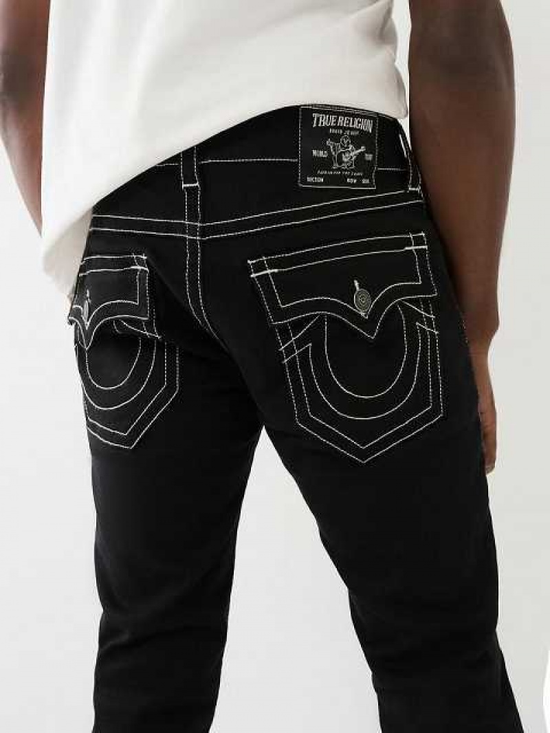 True Religion Rocco Stacked Skinny Jeans Herr Svarta | QWE095248