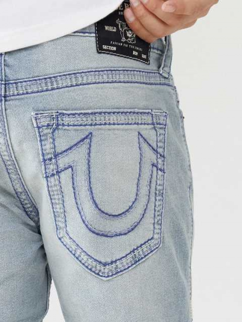 True Religion Rocco Super Q Stitch Skinny Jeans Herr Ljustvätt | VEI817056