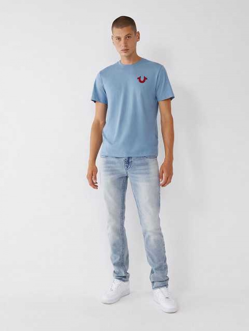 True Religion Rocco Super Q Stitch Skinny Jeans Herr Ljustvätt | IKW985743