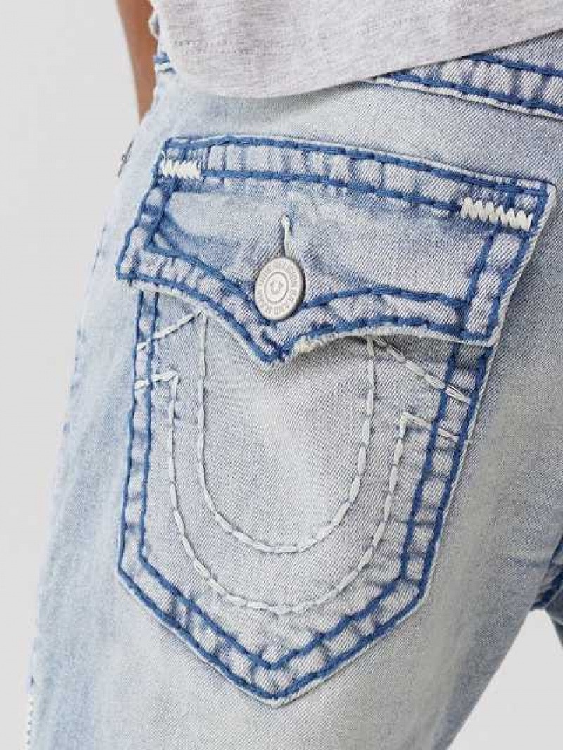 True Religion Rocco Super T Stitch Skinny Jeans Herr Ljustvätt | BEH406257