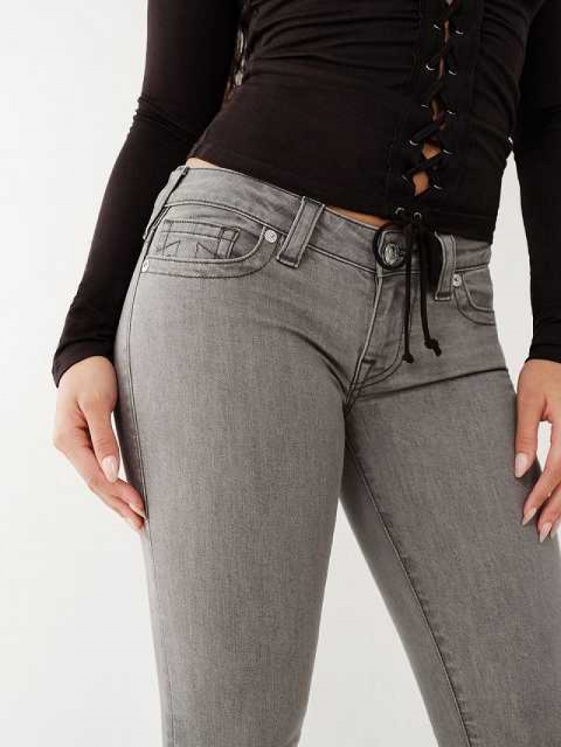 True Religion Stella Low Rise Skinny Jeans Dam Grå | EPT207543