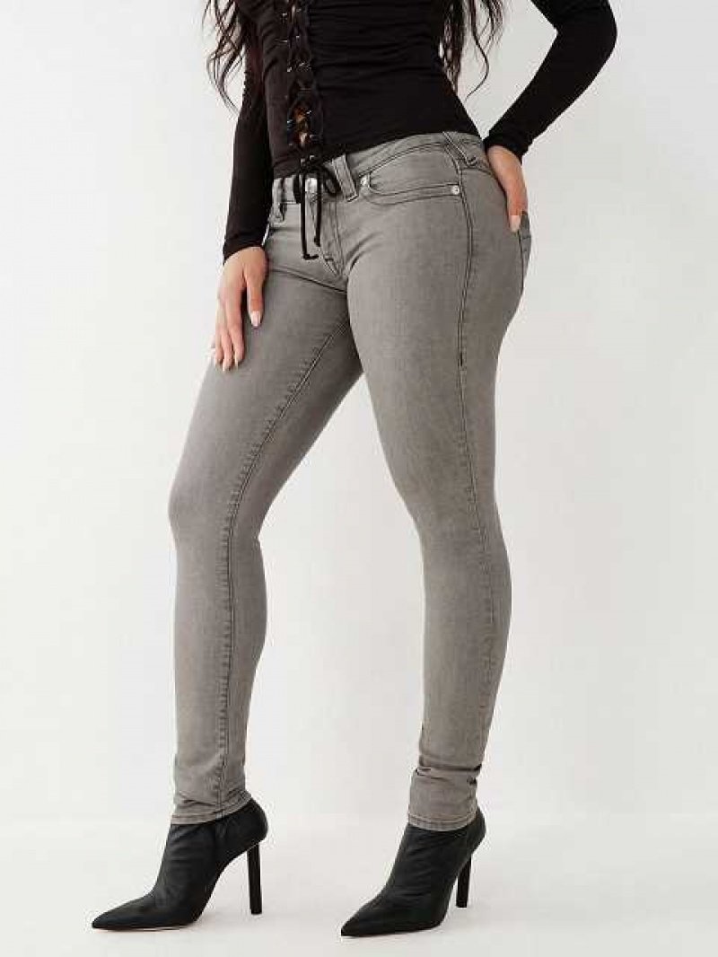 True Religion Stella Low Rise Skinny Jeans Dam Grå | EPT207543