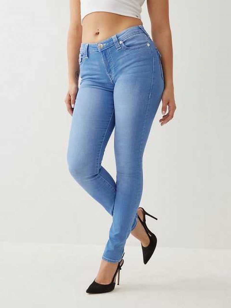 True Religion Stella Skinny Jeans Dam Ljustvätt | XFL942781