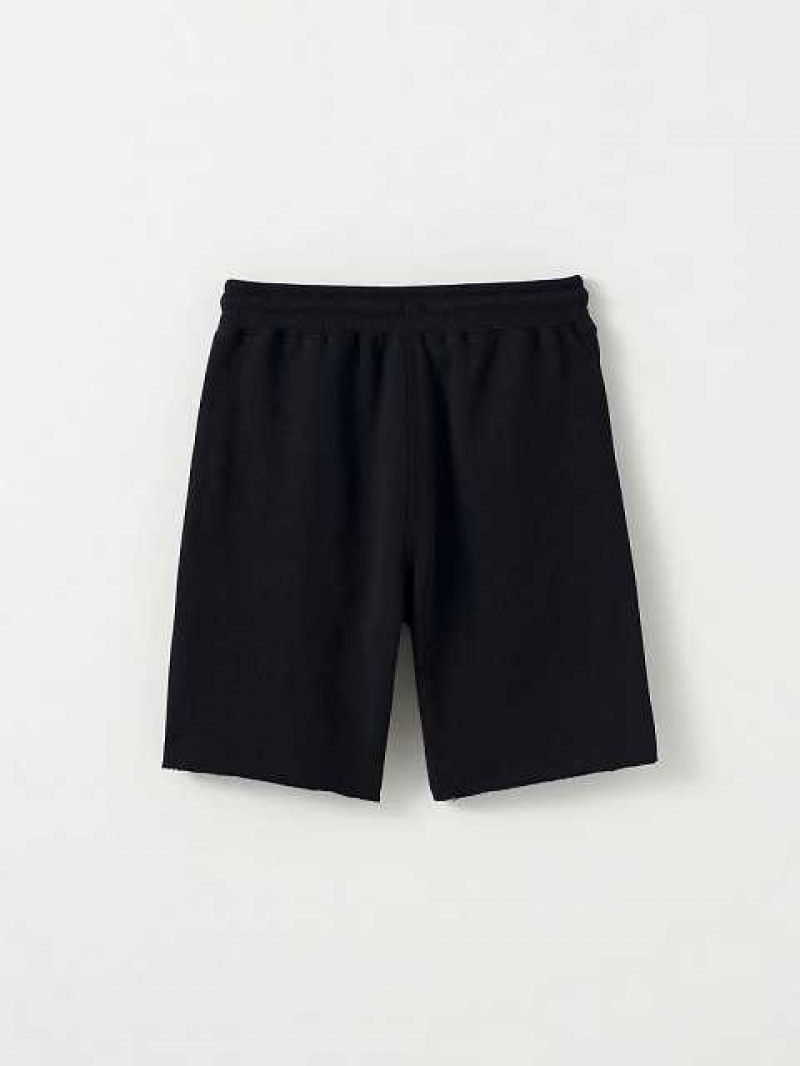 True Religion Sweat Shorts Barn Svarta | HNE968524