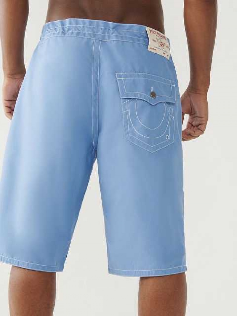 True Religion True Board Shorts Herr Marinblå | MLB531762