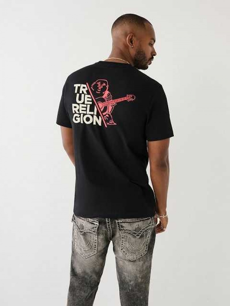 True Religion True Buddha T-shirt Herr Svarta | KRM536487