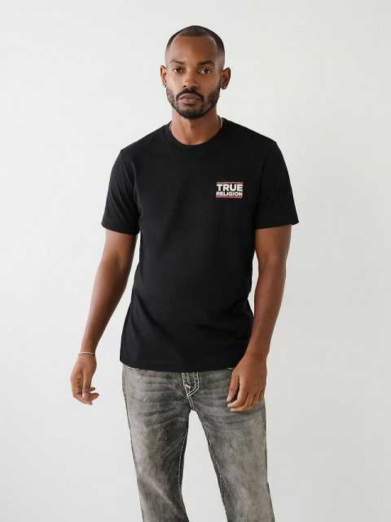 True Religion True Buddha T-shirt Herr Svarta | KRM536487