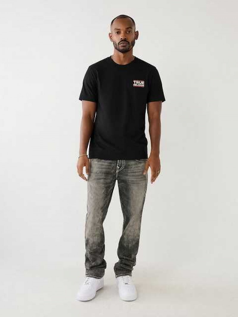 True Religion True Buddha T-shirt Herr Svarta | KRM536487