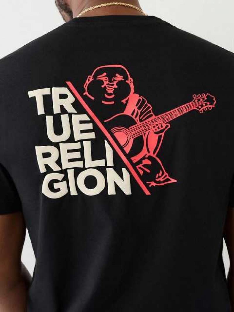 True Religion True Buddha T-shirt Herr Svarta | KRM536487