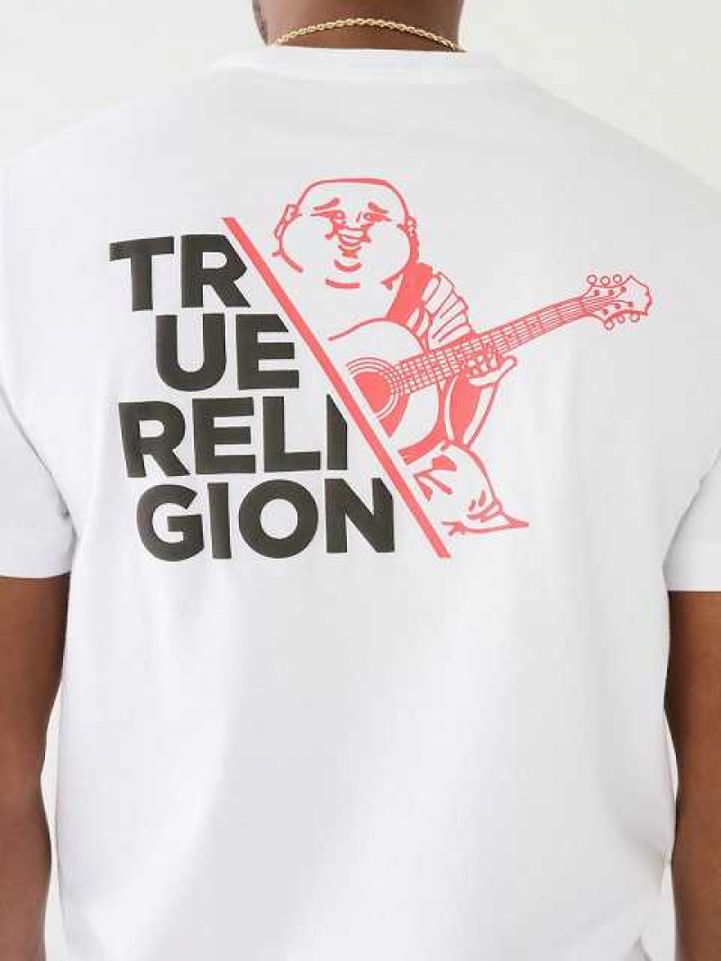 True Religion True Buddha T-shirt Herr Vita | TUR523178