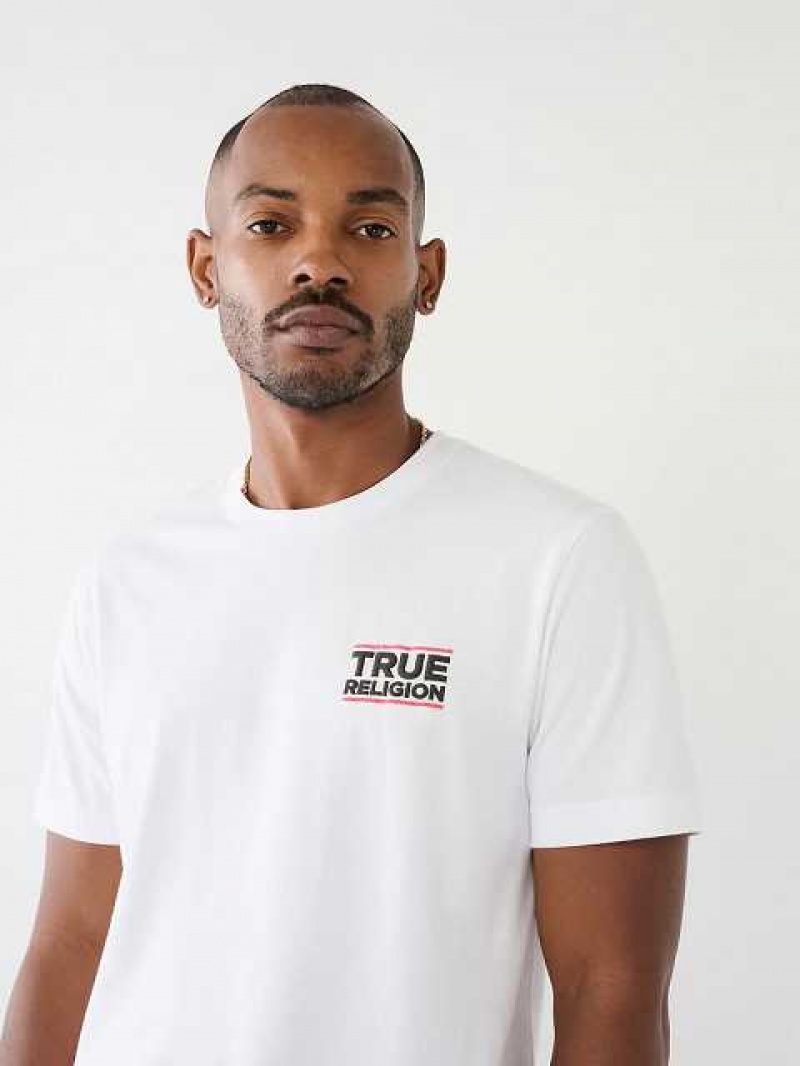 True Religion True Buddha T-shirt Herr Vita | TUR523178