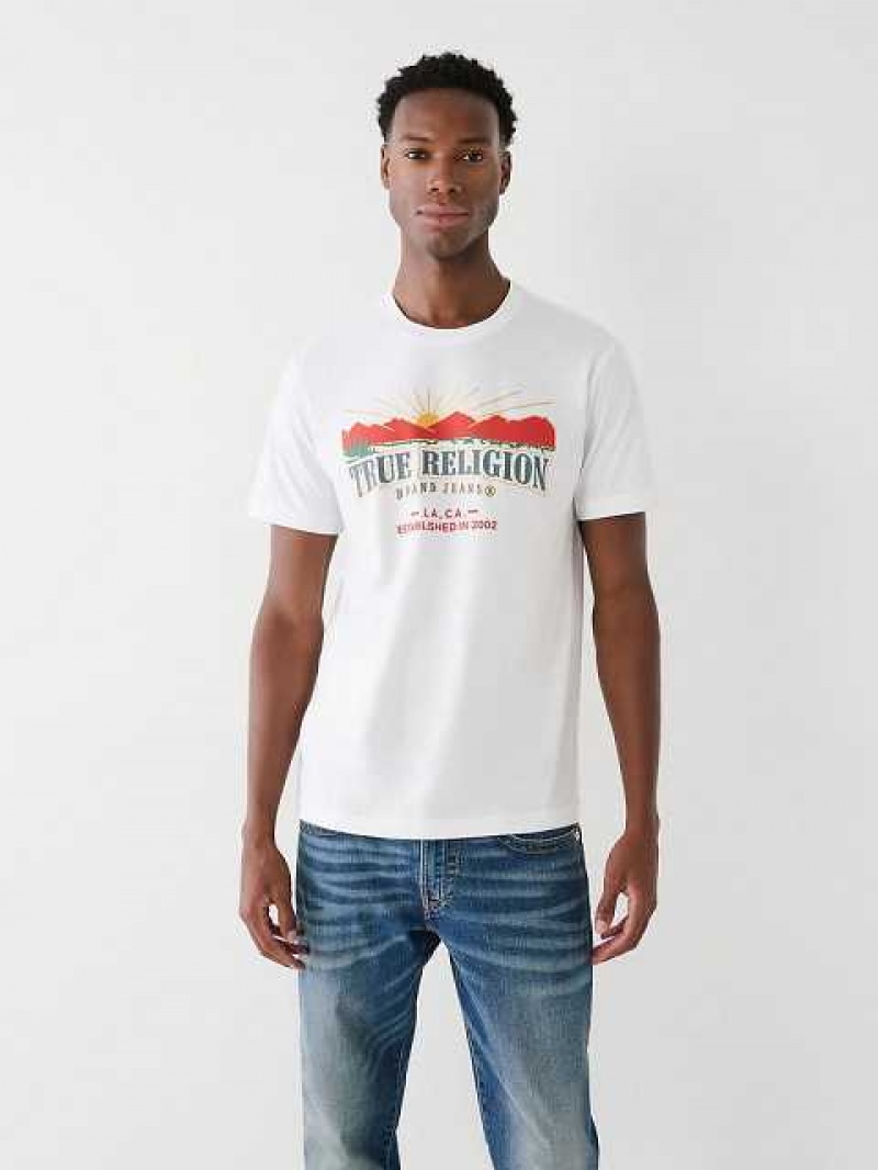 True Religion True Logo T-shirt Herr Vita | NRA382790