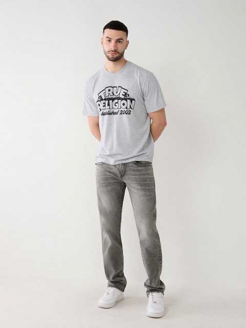 True Religion True Relaxed T-shirt Herr Grå | PNV843106