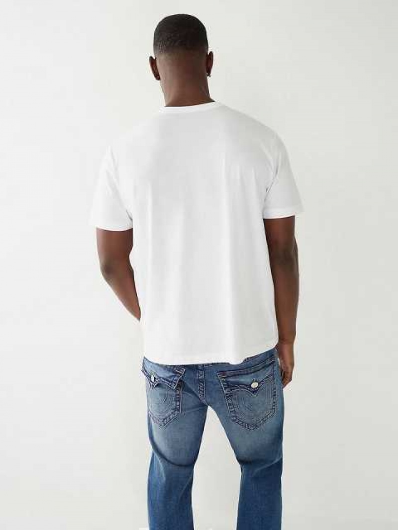 True Religion True Relaxed T-shirt Herr Vita | FZE617543