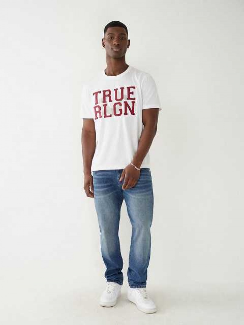 True Religion True Relaxed T-shirt Herr Vita | FZE617543