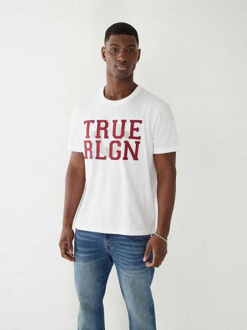 True Religion True Relaxed T-shirt Herr Vita | FZE617543